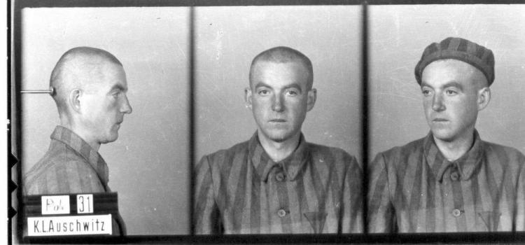 Stanisław Ryniak, pierwszy zarejestrowany więzień Auschwitz. Fot. PAP/Państwowe Muzeum Auschwitz-Birkenau
