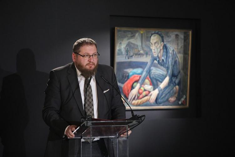 Dyrektor Muzeum Auschwitz Piotr Cywiński. Fot. PAP/S. Rozpędzik