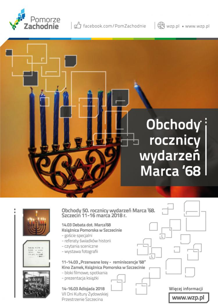 Obchody 50. rocznicy Marca' 68 w Szczecinie