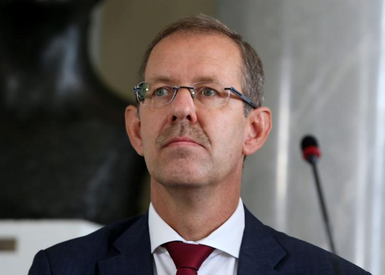Rektor UW prof. Marcin Pałys. Fot. PAP/T. Gzell