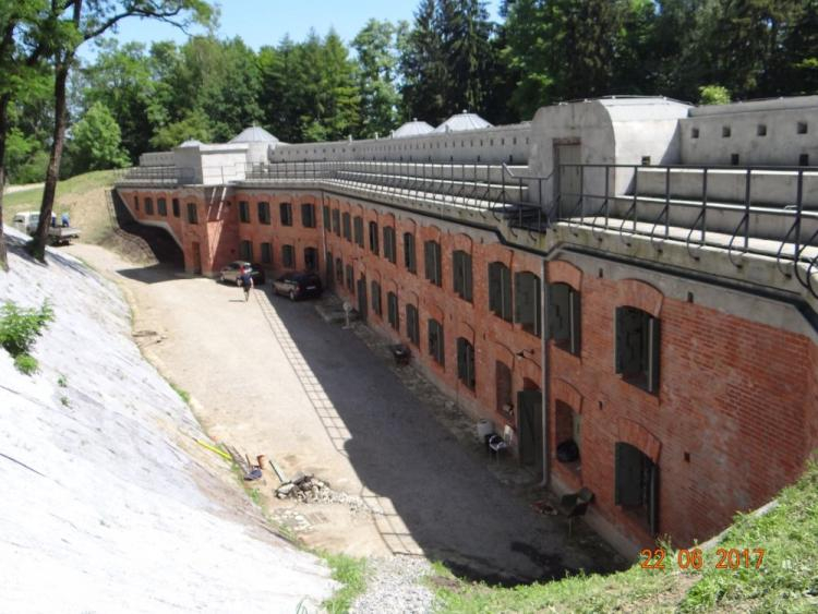Fort po remoncie. Źródło: Muzeum Historyczne Miasta Krakowa 