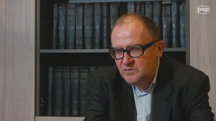 Dr Teodor Gąsiorowski. Fot. Serwis wideo PAP