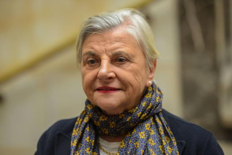 Dyrektor Muzeum Narodowego w Warszawie Agnieszka Morawińska. Fot. PAP/S. Leszczyński
