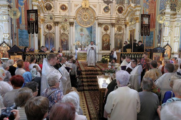 Uroczystość ku czci św. Mikołaja w katedrze prawosławnej w Białymstoku. Fot. PAP/A. Reszko
