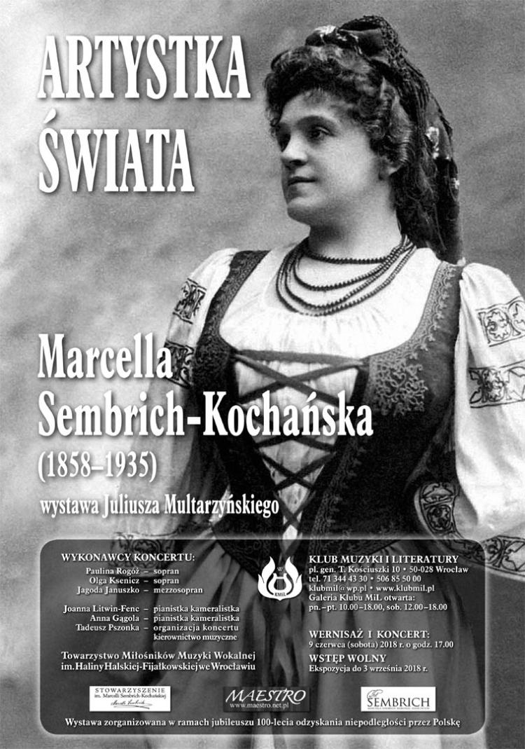Wystawa "Artystka świata Marcella Sembrich-Kochańska (1858-1935)"