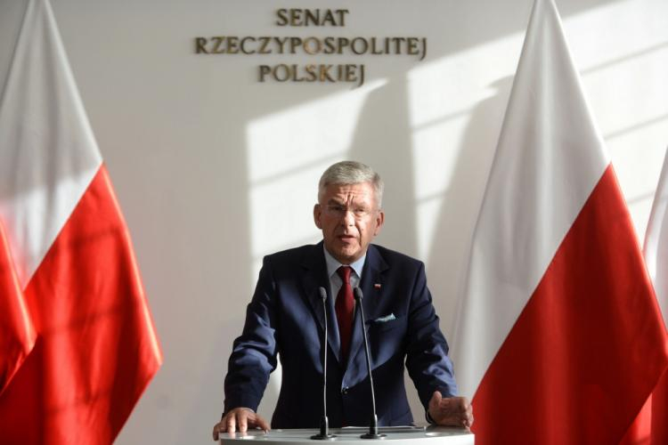 Marszałek Senatu RP Stanisław Karczewski. Fot. PAP/J. Kamiński