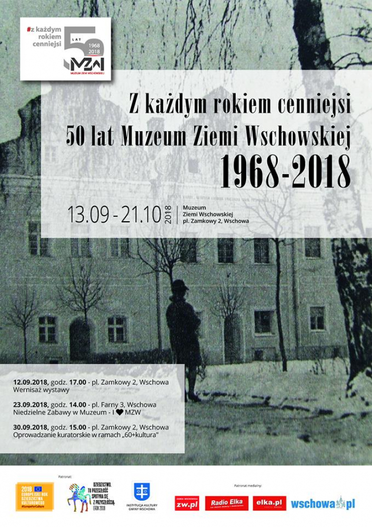 Wystawa „Z każdym rokiem cenniejsi. 50 lat Muzeum Ziemi Wschowskiej 1968-2018”