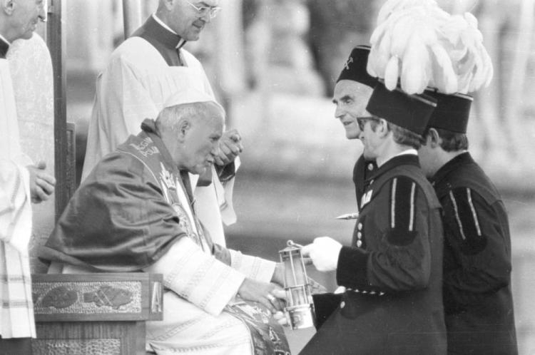 Wizyta papieża Jana Pawła II w Polsce. Częstochowa. VI.1979 r.  Fot. PAP/CAF