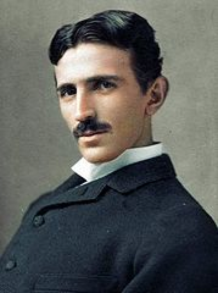 Nicola Tesla. Źródło: wikimedia commons