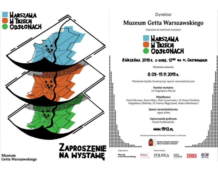 Wystawa plenerowa „Warszawa w trzech odsłonach”