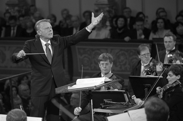 Mariss Jansons. Fot. PAP/EPA