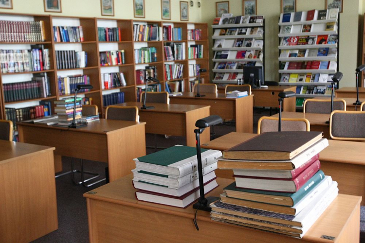 Biblioteka im. Zielińskich Towarzystwa Naukowego Płockiego. Fot. PAP/M. Bednarski