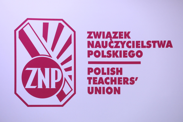 Związek Nauczycielstwa Polskiego. Fot. PAP/R. Guz