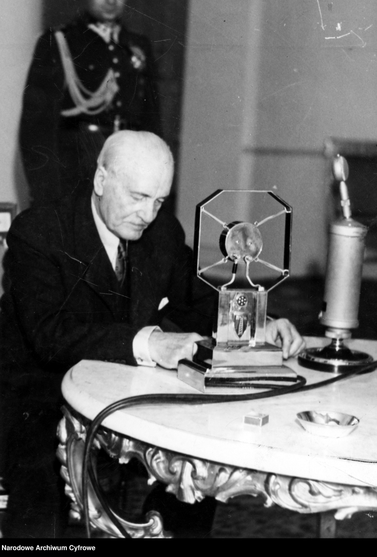 Prezydent Ignacy Mościcki, 1938 r. Źródło: NAC