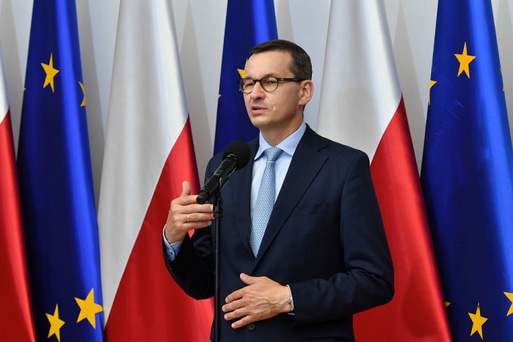 Premier RP Mateusz Morawiecki. Fot. PAP/M. Bielecki