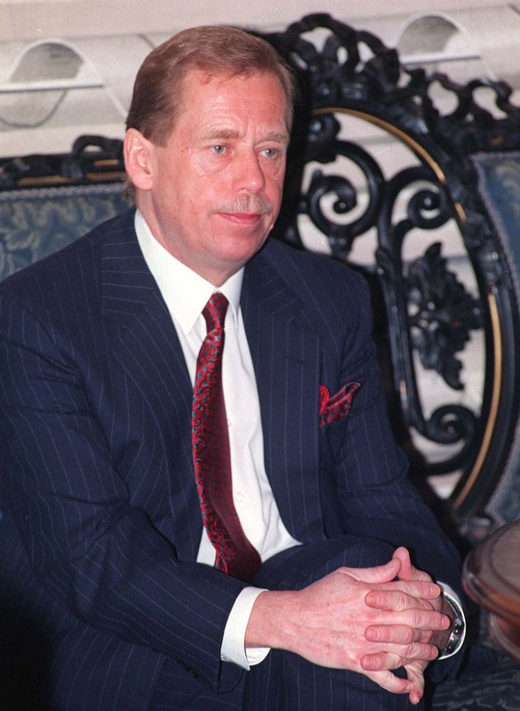 Václav Havel. Fot. PAP/M. B. Brzozowski