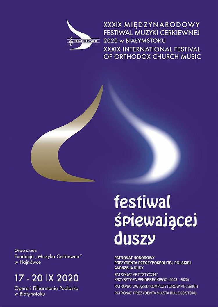 Międzynarodowy Festiwal Muzyki Cerkiewnej „Hajnówka 2020”