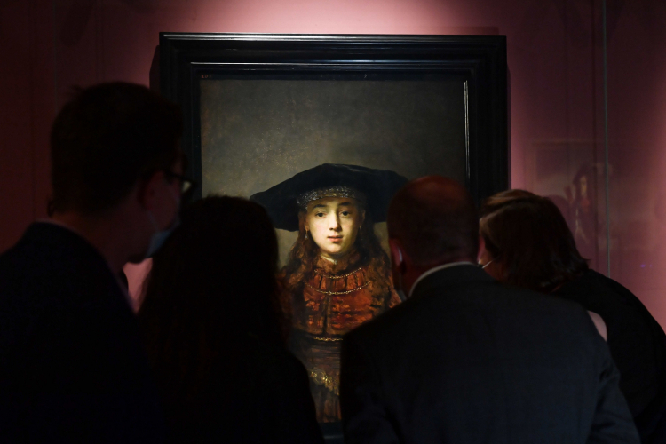 Uroczyste otwarcie wystawy "Świat Rembrandta. Artyści. Mieszczanie. Odkrywcy". Fot. PAP/R. Pietruszka