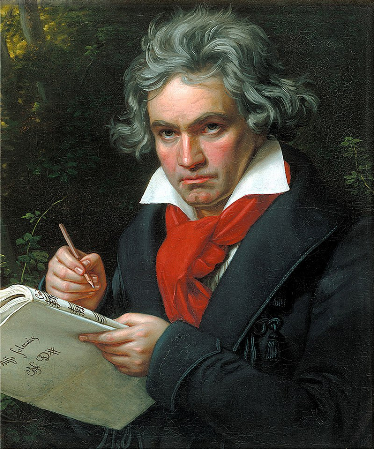 Ludwig van Beethoven. Źródło: www.wikipedia.org