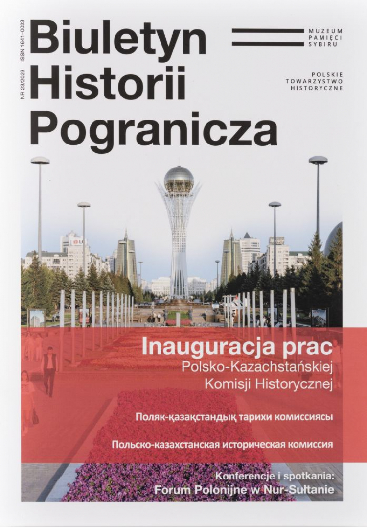 "Biuletyn Historii Pogranicza" nr 23/2023