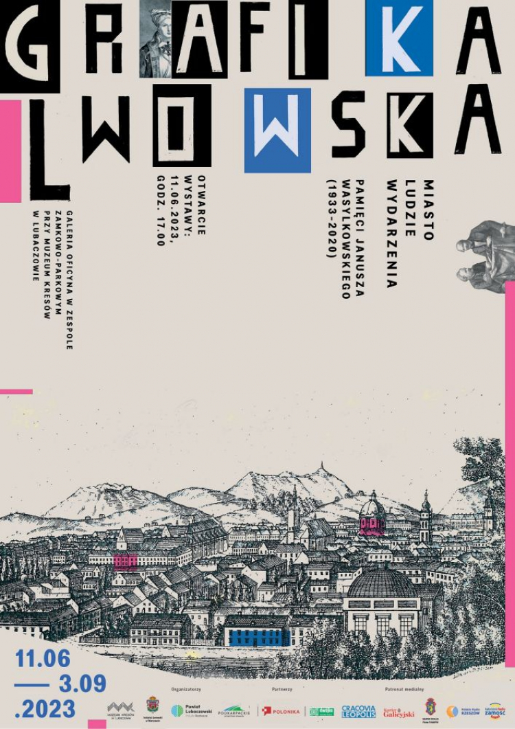 Wystawa „Grafika lwowska. Miasto–ludzie–wydarzenia. Pamięci Janusza Wasylkowskiego (1933–2020)” w Muzeum Kresów w Lubaczowie