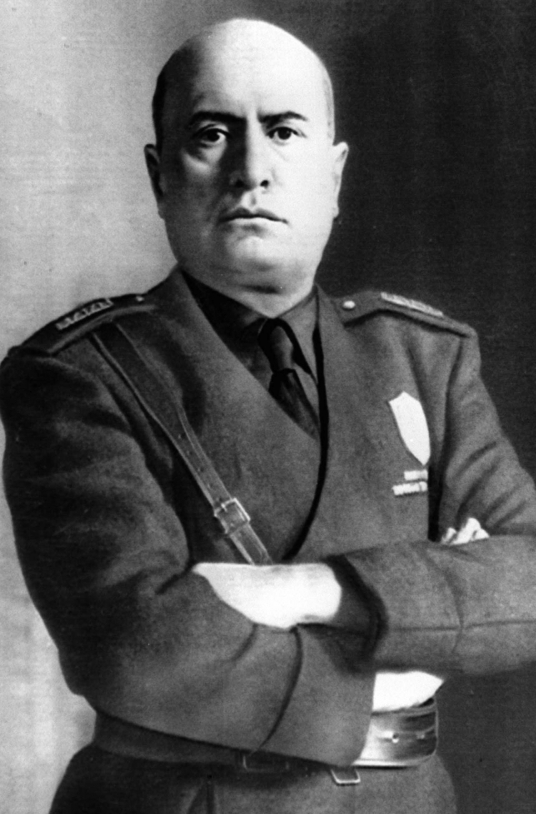 Benito Mussolini. Fot. PAP/Archiwum