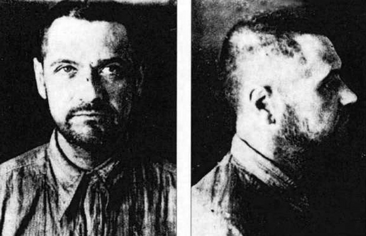 Eugeniusz Bodo po aresztowaniu przez NKWD. 1941 r. Źródło: Wikimedia Commons