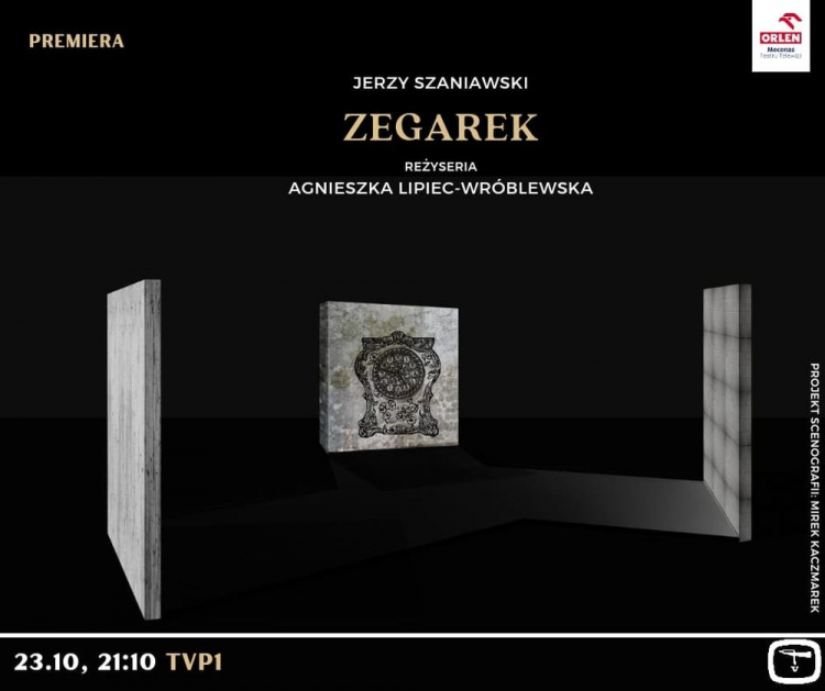 Premiera „Zegarka” w reżyserii Agnieszki Lipiec-Wróblewskiej w Teatrze Telewizji