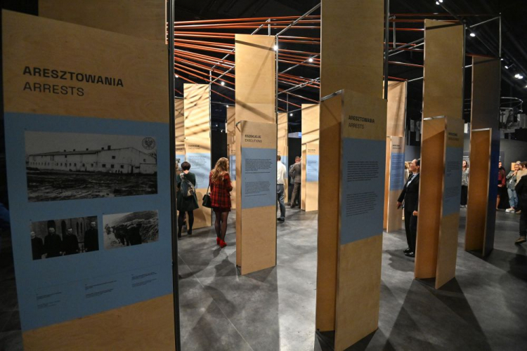 Otwarcie wystawy czasowej „Zbrodnia Pomorska 1939” w Muzeum II Wojny Światowej w Gdańsku. Fot. PAP/A. Jackowski