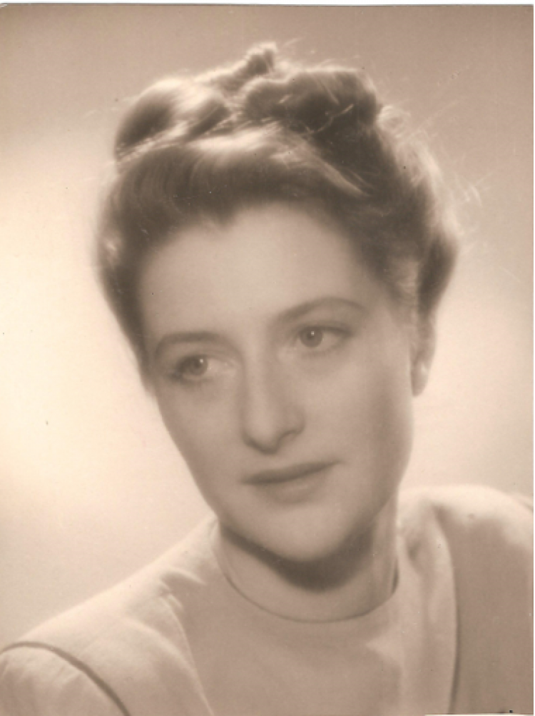 Anna Danuta Sławińska, 1946 r. Źródło: Archiwum rodzinne Bożeny Sławińskiej