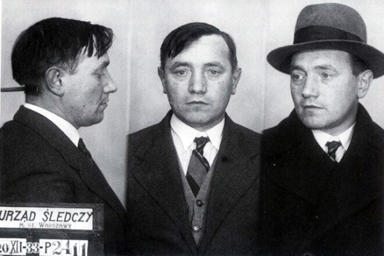 Bolesław Bierut po aresztowaniu przez policję, 1933 r. Źródło: en.wikipedia.org/wiki