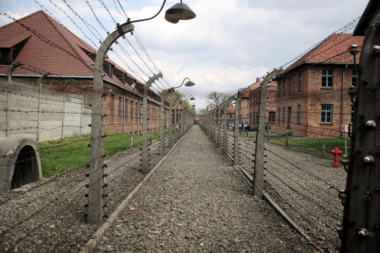 Teren byłego niemieckiego obozu koncentracyjnego Auschwitz. Fot. PAP/Ł. Gągulski