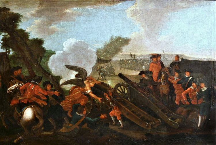 Bitwa pod Kliszowem, obraz olejny ze zbiorów MWP, autor nieznany/ Źródło: Wikipedia