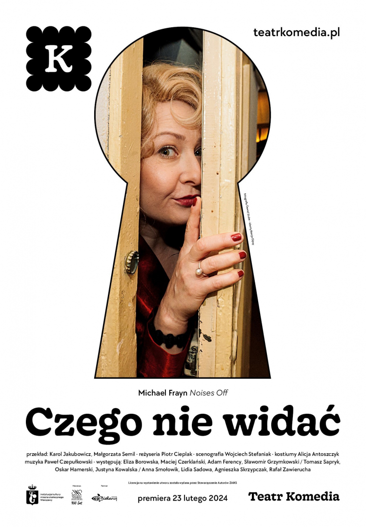 "Czego nie widać" w reż. Piotra Cieplaka. Źródło: Teatr Komedia