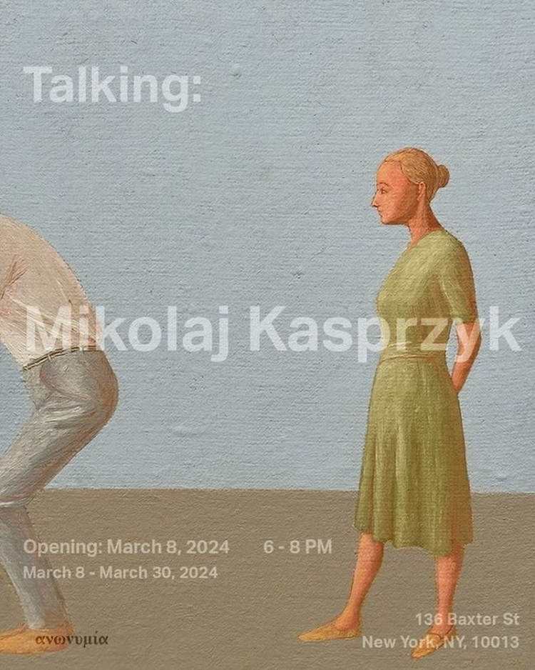 Wystawa prac Mikołaja Kasprzyka w nowojorskiej anonymous gallery