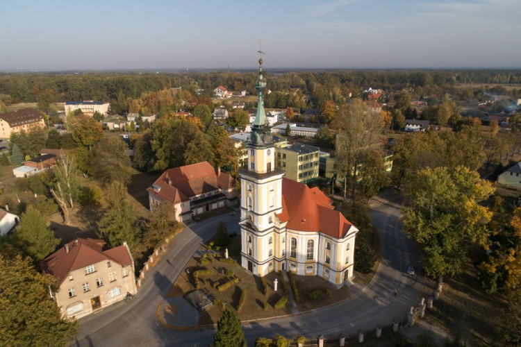 Luterański kościół Zofii z XVIII w. Pokój, 2018 r. Fot. PAP/S. Mielnik