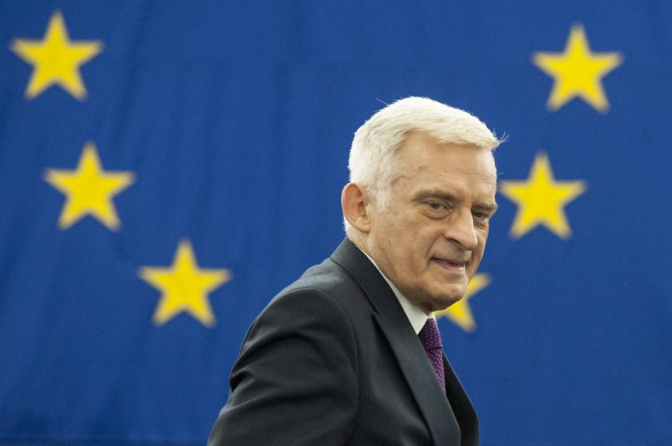 Jerzy Buzek. Fot. PAP/W. Dąbkowski