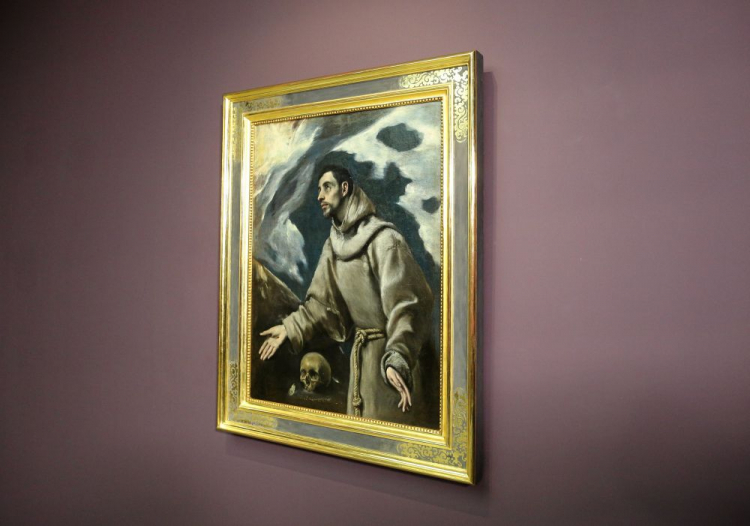 "Ekstaza św. Franciszka", El Greco. Fot. PAP/S. Rozpędzik