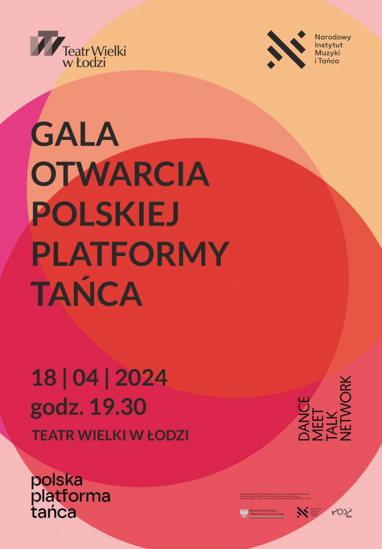 Plakat finału Polskiej Platformy Tańca 2024. Źródło: NIMiT.