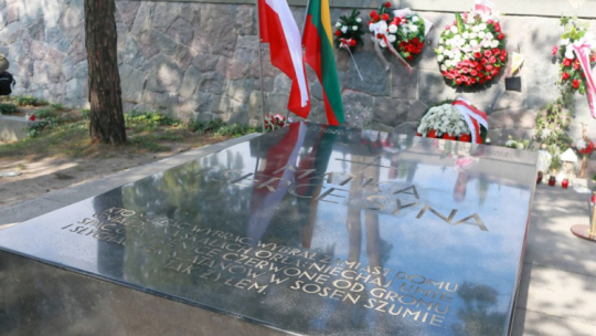 Mauzoleum Matki i Serca Syna na Cmentarzu na Rossie w Wilnie. 2019 r. Fot. PAP/A. Lange