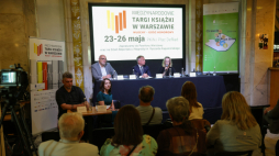 Konferencja prasowa zapowiadająca Międzynarodowe Targi Książki w Warszawie. PAP/Rafał Guz