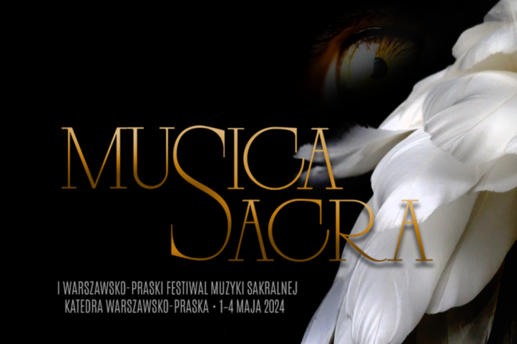 Plakat Festiwalu Musica Sacra. Źródło: portal internetowy Diecezji Warszawsko-Praskiej