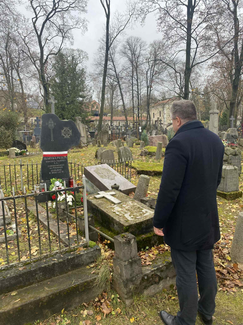 Cmentarz Bernardyński. Fot. Ambasada RP w Wilnie