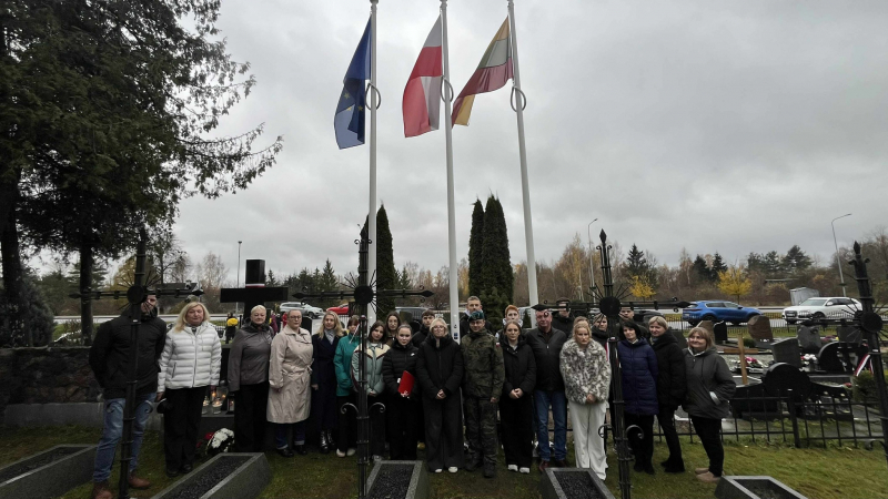 Cmentarz w Trokach. Fot. Ambasada RP w Wilnie