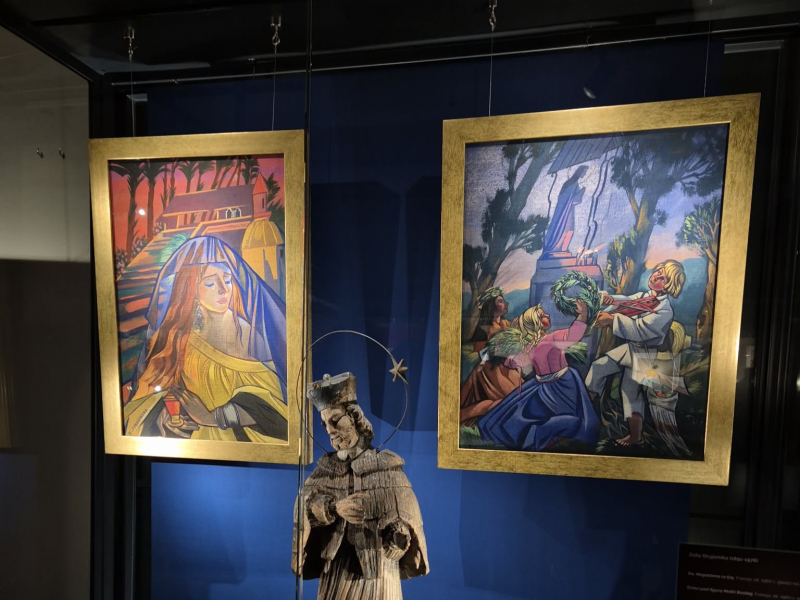 Wernisaż wystawy „Zofia Stryjeńska. Między wiarą a obrzędem”. Fot. Muzeum Ziemi Tarnowskiej