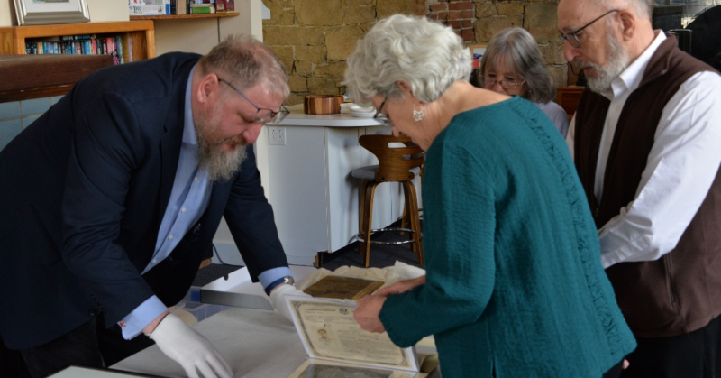Muzeum Auschwitz pozyskało ilustrowany dziennik autorstwa ocalałego Alfreda Kantora. Fot. Auschwitz Memorial / Muzeum Auschwitz﻿