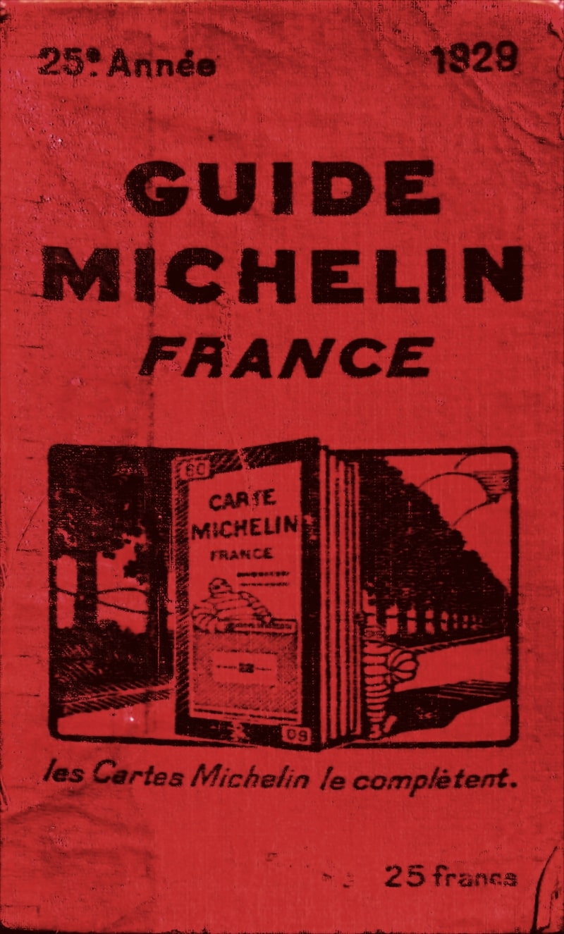 Przewodnik Michelin z 1929 r. Il. Wikimedia Commons