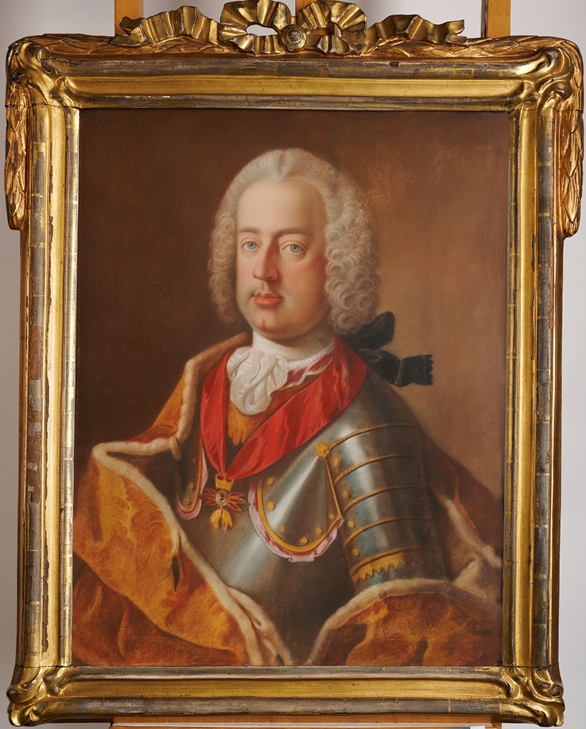 Portret Franciszka I Lotaryńskiego zakupiony przez Bielskie Muzeum Historyczne, fot. Bielskie Muzeum Historyczne