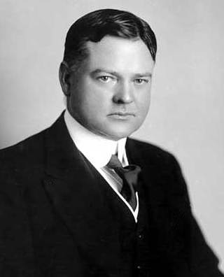 Herbert Hoover w 1917 r. Fot. Bain News Service via Clinedinst, Public domain, via Wikimedia Commons
