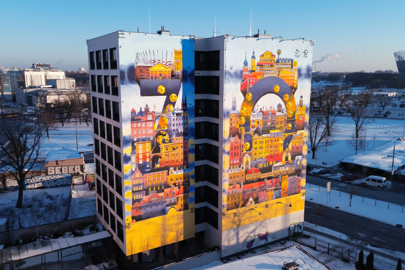 70 lat Totalizatora Sportowego: jubileuszowy mural 